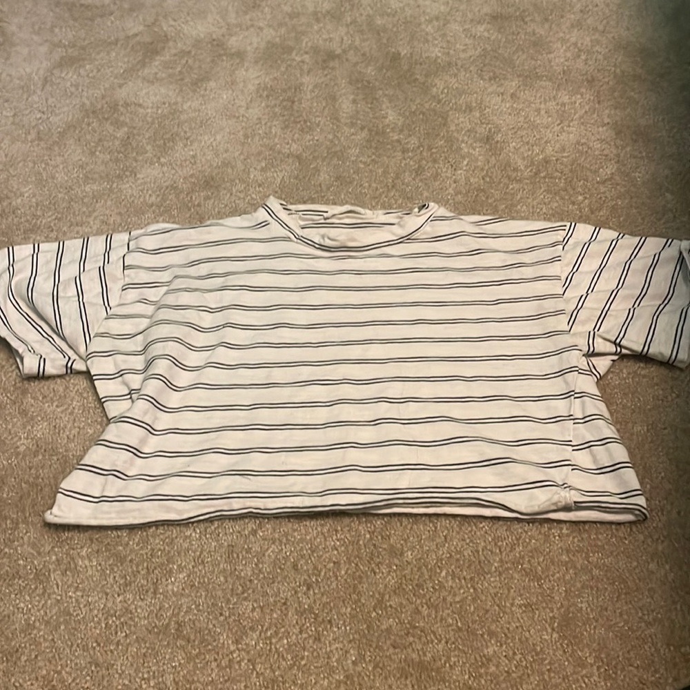 Stripped crop top